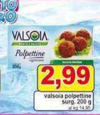 Pewex valsoia polpettine surg. 200 g offerta