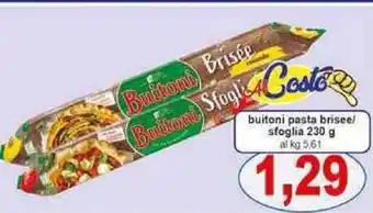 Pewex buitoni pasta briseel sfoglia 230 g offerta