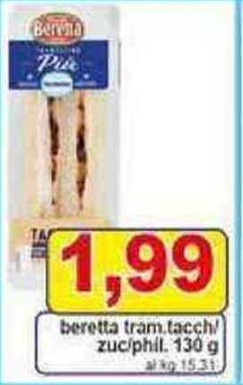 Pewex beretta tram.tacch/ zuc/phil. 130 g offerta
