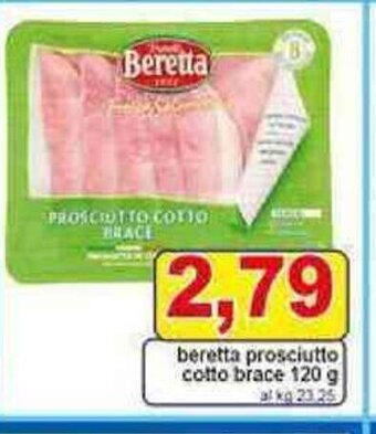 Pewex beretta prosciutto cotto brace 120 g offerta