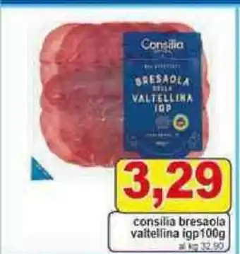 Pewex consilia bresaola valtellina igp100g offerta
