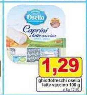 Pewex ghiottofreschi osella latte vaccino 100 g offerta