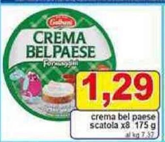 crema bel paese scatola x8 175 g