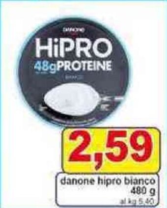 Pewex danone hipro bianco 480 g offerta