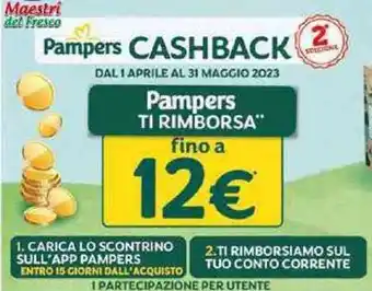 Pewex Pampers TI RIMBORSA" fino a offerta