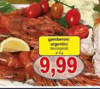 Pewex gamberoni argentini decongelat al Kg offerta