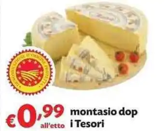 Montasio dop i Tesori