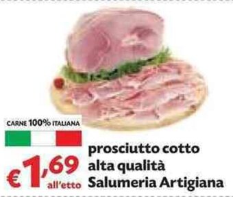 Panorama Salumeria Artigiana prosciutto cotto alta qualità offerta