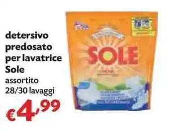 Panorama Sole detersivo predosato per lavatrice offerta