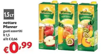 Panorama Pfanner Nettare 1,5lt offerta