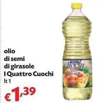 Panorama I Quattro Cuochi olio di semi di girasole 1lt offerta