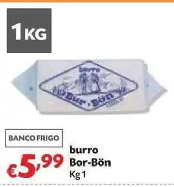 Panorama Bor-Bön burro 1kg offerta