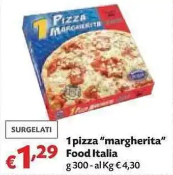 Panorama Food Italia "margherita" 1 pizza 300g offerta