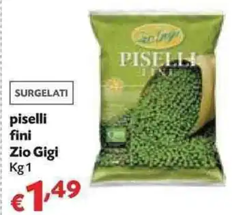 Panorama Zio Gigi Piselli fini 1kg offerta