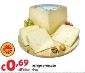 Panorama Asiago pressato dop offerta