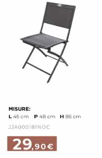 Kasanova SEDIE DA GIARDINO offerta