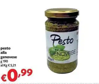 Panorama Pesto all genovese 190g offerta