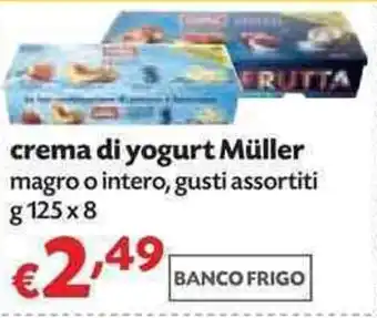 Müller Crema di Yogurt 125gx8