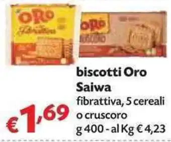 Saiwa Oro biscotto 400g
