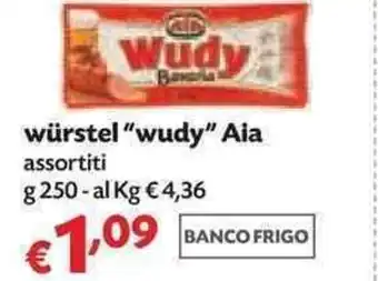 Panorama Aia "Wudy" Würstel 250g offerta