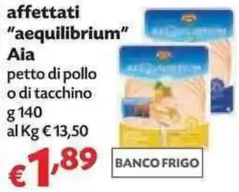 Panorama Aia "aeQuilibrium" affettati 140g offerta