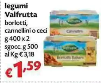 Valfrutta legumi 400g x 2