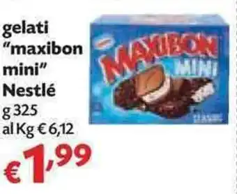 Panorama Nestlé "Maxibon mini" gelati 325g offerta