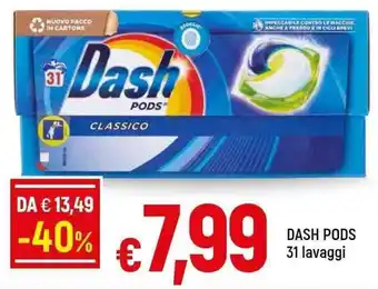 Galassia DASH PODS 31 lavaggi offerta