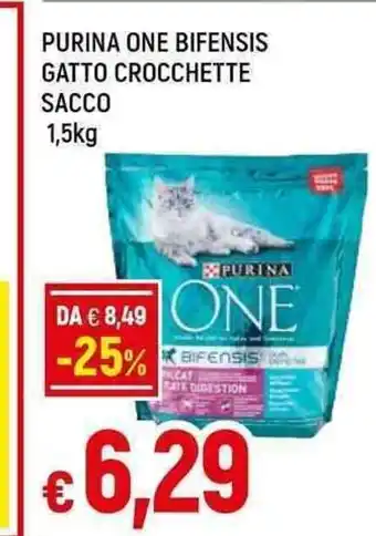 Galassia PURINA ONE BIFENSIS GATTO CROCCHETTE SACCO 1,5kg offerta