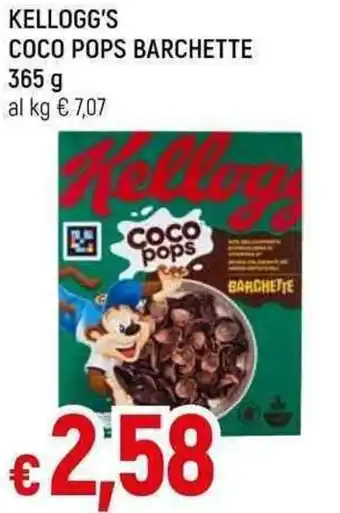 Galassia KELLOGG'S COCO POPS BARCHETTE 365 g offerta