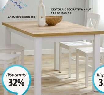 JYSK TAVOLO offerta