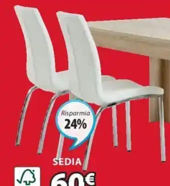 JYSK TAVOLO DA PRANZO HASLUND + SEDIA HAVNDAL offerta