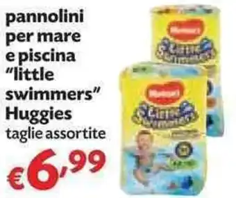 Panorama Huggies "Little swimmers" Pannolini per mare e piscina offerta