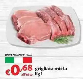 Panorama Grigliata mista 1kg offerta