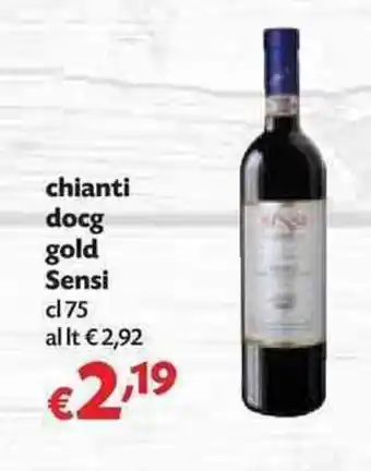 Panorama Sensi Gold Chianti docg 75cl offerta