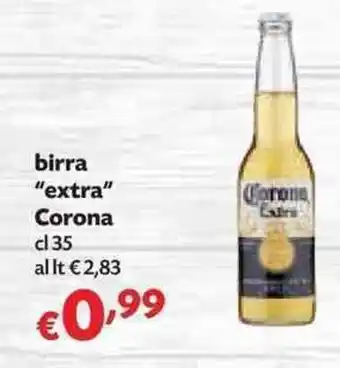 Panorama Corona "Extra" birra 35cl offerta