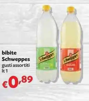 Schweppes bibite 1lt