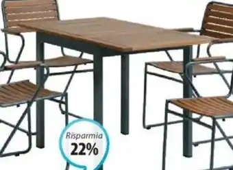 JYSK JUTLANDIA TAVOLO DA ESTERNO YTTRUP offerta