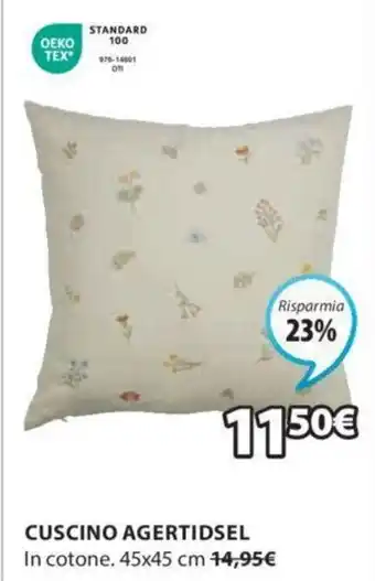 JYSK CUSCINO AGERTIDSEL offerta