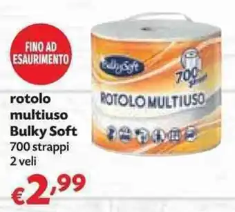 Panorama Bulky Soft Rotolo multiuso 700 strappi 2 veli offerta