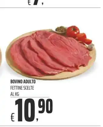 Coop BOVINO ADULTO FETTINE SCELTE AL KG offerta