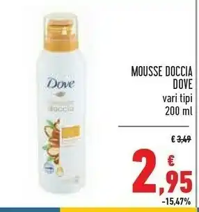 Conad Dove Mousse Doccia 200 Ml offerta