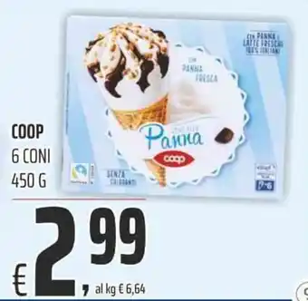Coop COOP 6 CONI 450 g offerta