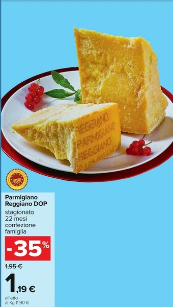Carrefour Parmigiano reggiano Parmigiano offerta