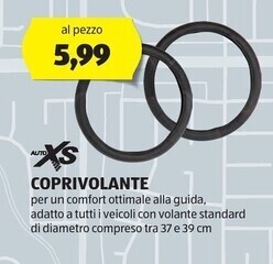 ALDI Auto xs coprivolante offerta
