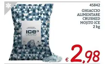 Mojito ice ghiaccio alimentare crushed