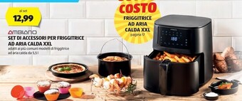 ALDI Ambiano set di accessori per friggitrice ad aria calda xxl offerta