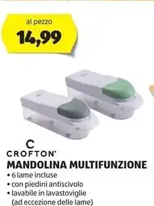 ALDI Crofton mandolina multifunzione offerta