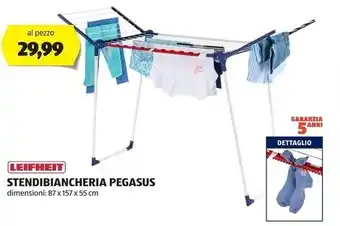 ALDI Leifheit stendibiancheria pegasus offerta