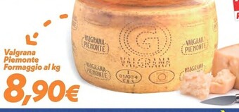 Iper Super Conveniente Valgrana piemonte formaggio offerta